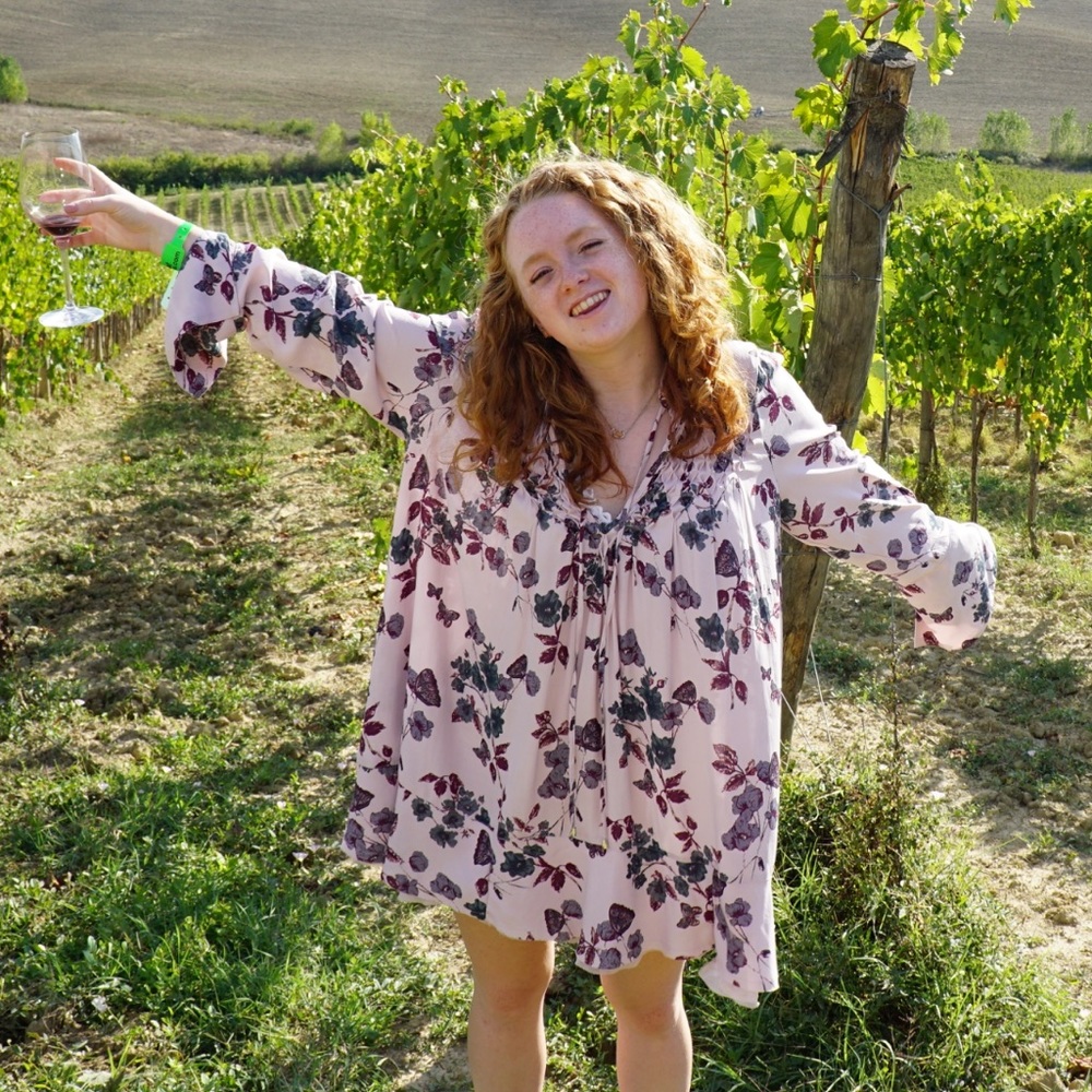 Long sleeve free people dress.